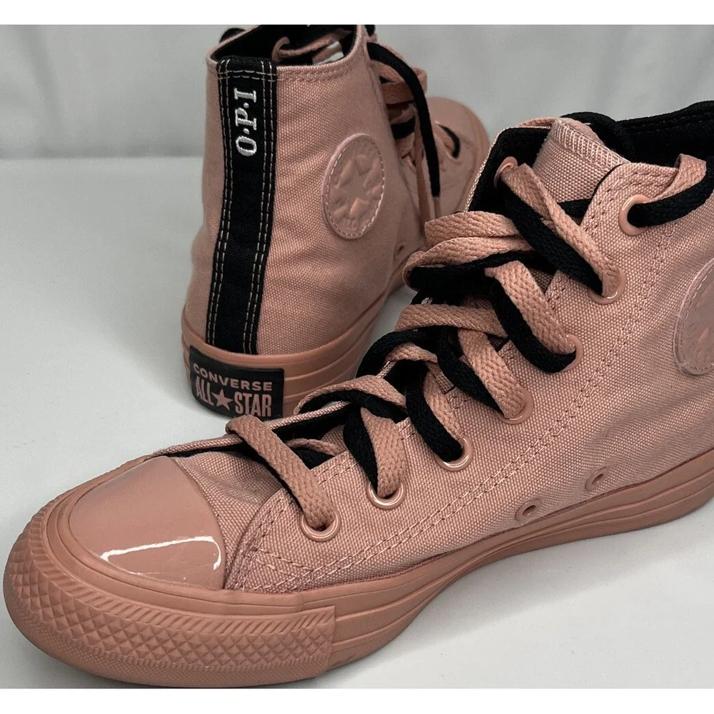 Converse x‎ OPI Taylor Chuck Star High Sneakers Shoes Rust Pink 165729C Women 6
